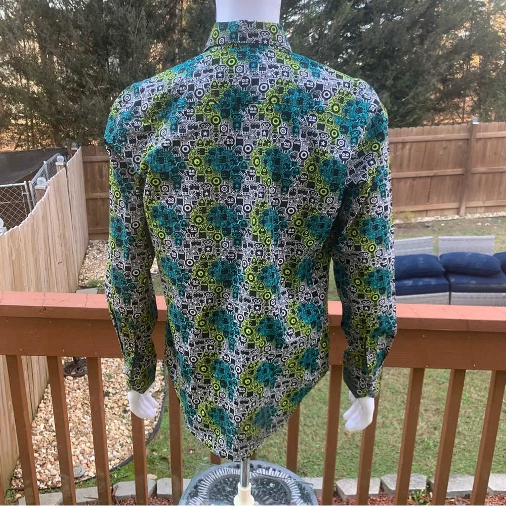 ROBERT GRAHAM Hannam Classic Long Sleeve Shirt | Small | NEW!! - Picture 2 of 14